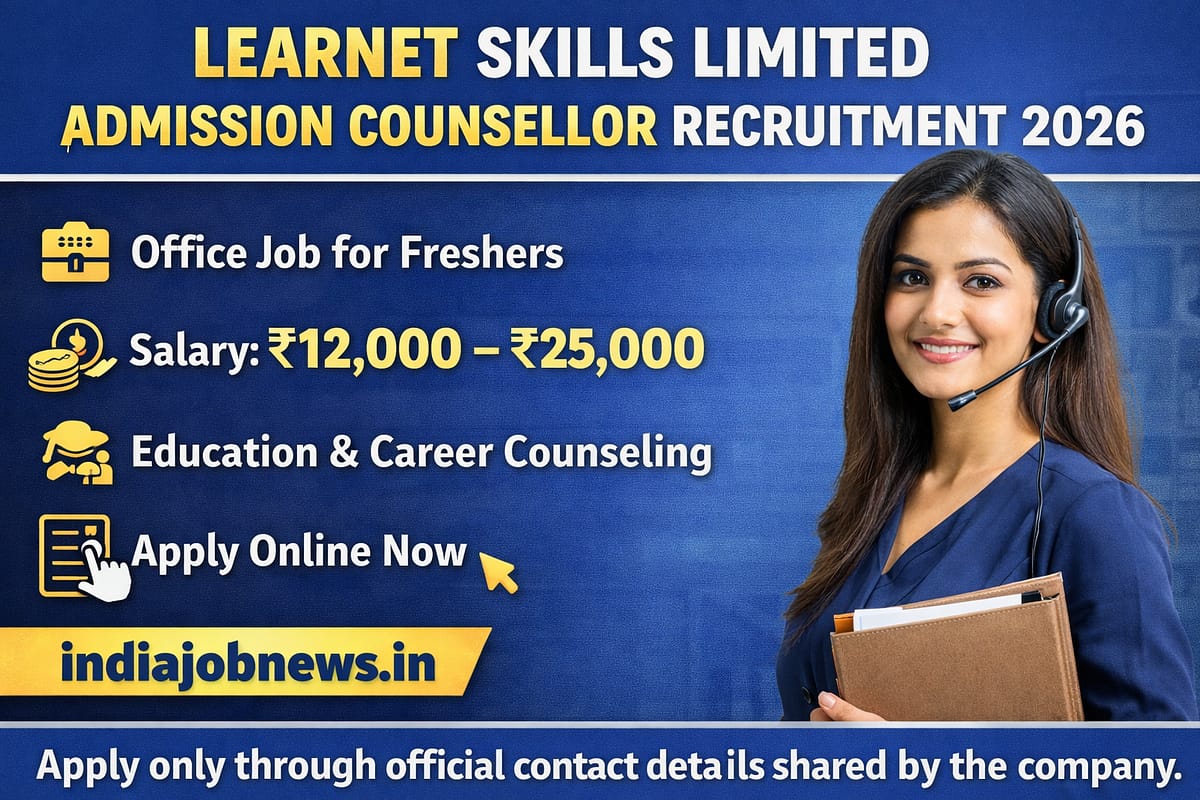 Confident Academy Tamulpur Recruitment 2026 thumbnail showing 2 PGT teacher vacancies apply via indiajobnews.in